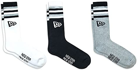 New Era Unisex Retro Stripe Tennissocken