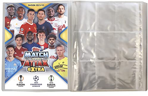 Topps Champions League EXTRA 2021/22 - Trading Cards - 1 Leere Sammelmappe