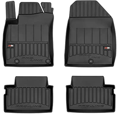 FROGUM ProLine 3D Exklusiven Auto Fußmatten für Hyundai i30 III ab 2017, für Hyundai i30 III Fastback ab 2017, für Hyundai i30 III N Performance ab 2017