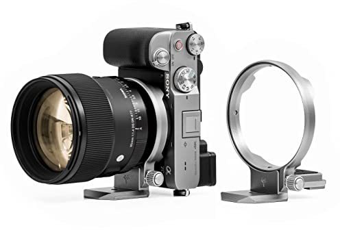 Silence Corner Atoll D - Silver | Rotating Collar for Select DSLR Camera Models | Fast Orientation Change (Vertical/Horizontal), Easily Change Lenses, Universal Tripod Mounting, Faster Than L-Bracket