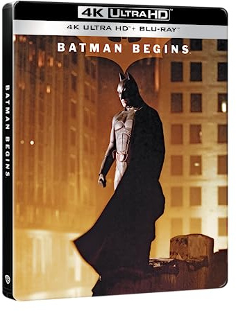 Batman Begins Steelbook Blu-ray 4K Ultra HD
