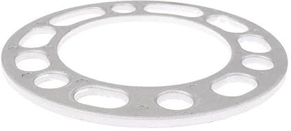 Spurverbreiterung,Spacer System 2 STÜCK 3 mm 5 mm 6 mm 8 mm 10 mm Spurverbreiterungsscheiben for 4-5 Löcher, 6 Löcher, verfügbar, Auto-Radnabenmodifikation (Color : 6mm)