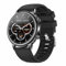 Bluetooth Sprechende Smartwatch Für Android Und IOS, Wasserdichter Aktivitätstracker, Farb-Touchscreen Mit Herzfrequenzmesser, Schrittzähler, Schlafüberwachung, Drehbares Interaktives Armband ，schwarz