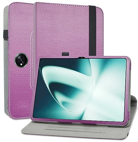 MAMA MOUTH Compatibile con Oppo Pad 3 Cover,Slim girevole Smart 360 gradi di rotazione Case Cover Custodia Protettiva per Oppo Pad 3 / Oppo Pad 2 / OnePlus Pad 11.61 Pollici Tablet,Viola