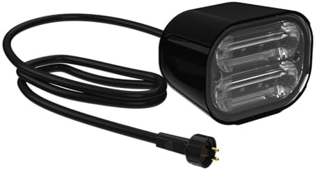 Aquascape 8-Watt Wide-Angle Submersible Warm White Underwater LED Light for Ponds & Water Features, 84077