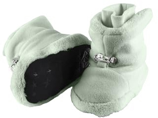 Sterntaler Babystiefel aus Microfleece, Unisex - Baby Schuhe mit rutschfester Sohle und Kordelstopper