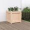 Cosisti Jardineras Exterior Grandes 40x40x40 cm, Macetero Grande, Maceteros de Madera para Plantas, Jardinera de Madera para Jardín Balcón o Terraza Pino Natural