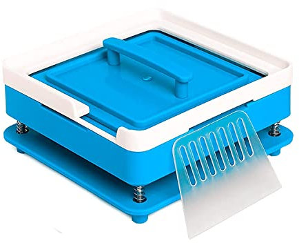 Kapsel-Füllmaschine-Kits für leere Pillen-Kapseln-Füller, Home-Lab-Zubehör-Labor-manuell füllendes Tablett, Kräuterpulver-Manipulationswerkzeug, 100well Kapsel-Füller-Platte-Gel (#1)