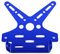 DUSHUO Number Plate Holder Motorcycle Rear License Plate Frame Motorbike Bracket Rack Scooter Adjusted Number Plate Holder
