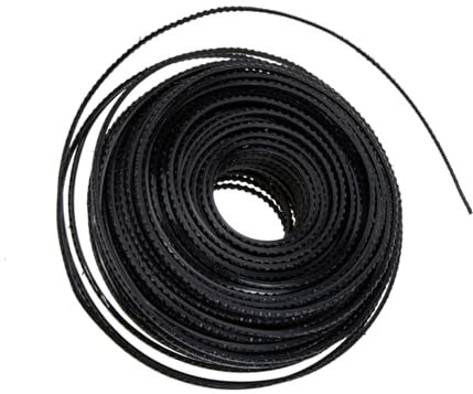 BESPORTBLE 2 Pz di falciatura decespugliatore Trimmer tagliaerbe taglierba rasaerba Grin Lawn Mower tagliaerba in Filo di Acciaio Corda Forniture di falciatrici Filo di rifinitura Black