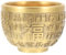 NOLITOY Bol Laiton Doré Chinois Bassin De Richesse Pour Décoration De Bureau Table