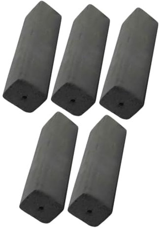 VICASKY 5stücke Holzkohle Tabletten Für Grill Und Kamin Umweltfreundliche Rauchfreie Bambuskohle Für Camping Und Grillen Wasserkochen Für Outdoor-aktivitäten