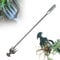 ComedyKing Désherbeur Manuel Acier Inoxydable Arrache Mauvaise Herbe，Arrache Pissenlit Couteau Désherbeur Outil de Râteau de Désherbage Désherbeurs Manuels Tire Racine Outils Jardinage (Blanc Long)