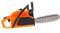 SOPOTUTU Mini tronçonneuse modèle de tronçonneuse Petit Outils de Jouets décoration Maison Mini tronconneuse tronçonneuse pour Enfants tronçonneuse modèle PVC Orange