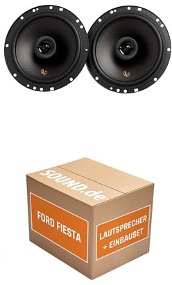 JUST SOUND best choice for caraudio Lautsprecher Boxen Einbaupaket für Infinity Alpha 603F kompatibel mit Ford Fiesta MK7 vorne | 480Watt