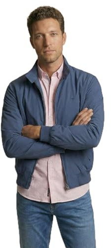 FYNCH-HATTON Blouson aus Materialmix im Harrington-Stil mit Stehkragen