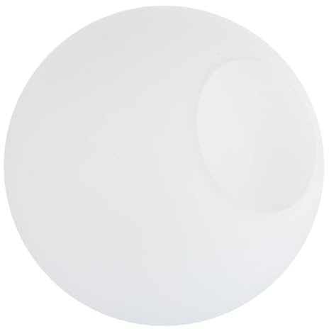 TOMETURE Pantalla Fácil Mantenimiento Blanco de Vidrio Esmerilado Esférica y Fácil Instalación para Lámpara Colgante Adecuado para Comedores y Dormitorios