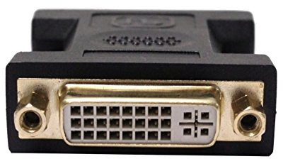 REY Adaptador DVI-I (24+5) Hembra a DVI-I (24+5) Hembra Conector