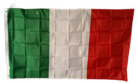 Bandiera Italiana - 150 cm x 90 cm 5 ft x 3ft / Giorno della Liberazione Italia/Celebrazioni delle Olimpiadi/Calcio / Poliestere