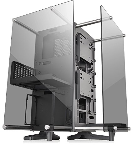 Thermaltake Core P90 TG Black | Wall-Mount | SGCC | PC-Gehäuse | ATX | Wandmontage