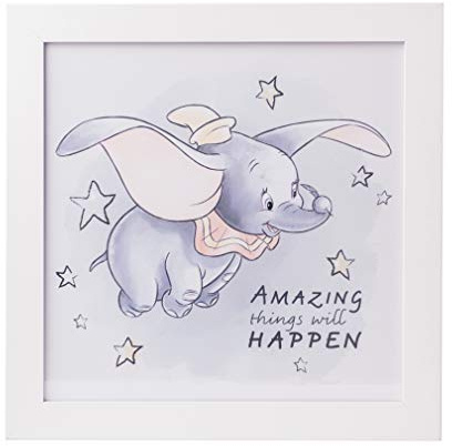 Erik Kunstdruck Disney Dumbo - Bild mit Rahmen