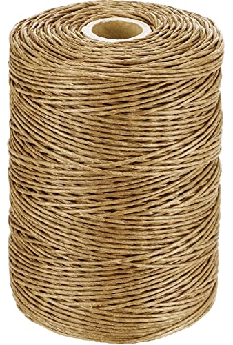 Syhood Floral Wire Vine Bind Wire for Flower Bouquets (Light Brown, 673 Feet)