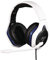 Konix Mythics Cuffie gaming con cavo Hyperion PS5 - Altoparlanti da 50 mm - Microfono - Cavo da 1,5 m - Connettore Jack da 3,5 mm - Bianco e nero