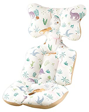 Kinderwagen Sitzauflage, Babyschale Sitzauflage Baby Sitzauflage Buggy Kinderwagen Sitzauflage Kinderwagen Einlage Baby Sitzkissen Kinderwagen Kissen Baby Kopf und Körper Stützkissen