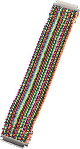 Peter Jäckel Watch Band für Apple Watch 45/44mm (Series 4/5/ 6/7)/ 42mm (Series 1/2/ 3) Rainbow