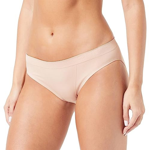 Calvin Klein Slip Bikini Modellanti Donna Elasticizzati, Rosa (Clay), XS