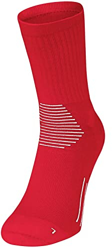 JAKO Unisex Gripsocken Comfort, Rot, 43-46