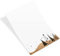 Logbuch-Verlag 25 Blatt Weihnachtspapier - Briefpapier Motivpapier Weihnachten Bäume zum Bedrucken & Beschriften A4 braun weiß