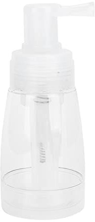 KIMISS Spray de Polvo para el Cabello, Botella de Spray de Polvo Seco Rellenable Vacía Cosméticos Tmishion Transparentes Herramienta de Peinado Transparente 180ml