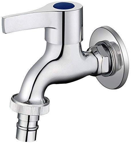 Miscelatore per lavabo compatibile con ugelli per acqua in ottone per lavabo, lavabo singolo per lavatrice a freddo, per bagno