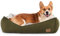 The Joy of Living Hundebett Große Hunde,Hochwertig Mittelgroße Hunde,Waschbar Hundesofa,Wasserdicht,rutschfest Hundekorb(L 65 * 50 * 22 cm), Hundecouch mit Hohem Rand,Katzenbett mit Kissen