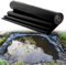 Garten Teichfolie Dichtungsfolie Flexibel für HDPE Brunnen Fischteiche Folie Große Schwimmteich Folie UV & Reißfest Teichmembran Teichplane für Gartenteich Aquagart Hochbeet(Größe:2x2M)