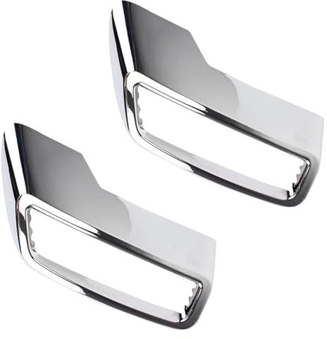 Spring talks Auspuffblenden Für Peugeot 3008 5008 2017-2020 Auspuffrohr Schwanz Abdeckung Auto End Rohre Hinten Auspuff Endrohr Abdeckung