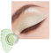 Oulac Matte Lidschatten Mintgrün Wasserfest | Lidschatten Primer Feine Textur Hält 16 Stunden + | Schnell Trocknend Wischfeste Matte Oberfläche | Vegan | 06g (CM08) Mint