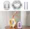 Silikonformen Gießformen Vase, 2 Stück Silikonform Blumen Vase, Gießformen Silikon Blumen Gipsformen zum gießen Epoxidharz Formen zur Herstellung von Vasen Handwerk für Geschenk Vatertag