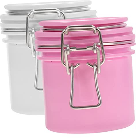 VINTORKY 2pcs Sealing Lash Glue Storage Jar Lash Glue Holder Container Organizer for