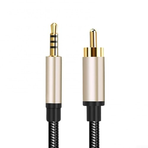 SPDIF Coaxial Digital Audio Cable, 1 Meter | For RCA Connectors for TV Audio Output to Soundbar