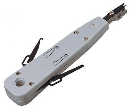 LSA Plus Anlegewerkzeug zum löt-, schraub- und abisolierfreiem Anschließen der Drähte (1 Stück)