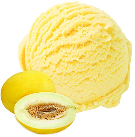 Honig Melone Geschmack 1 Kg Gino Gelati Eispulver für Speiseeis Softeispulver Speiseeispulver