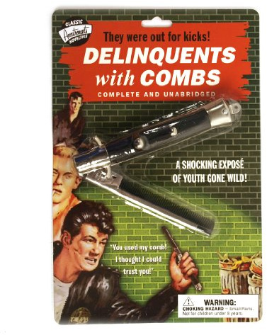 Delinquents with Combs – The Flick Comb