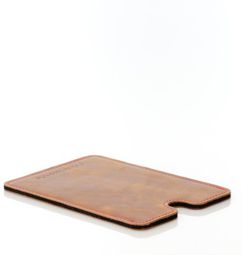 germanmade. Apple 9,7 iPad / 9,7 iPad Pro / iPad Air 2 / iPad Air Hülle aus Leder camel / hellbraun