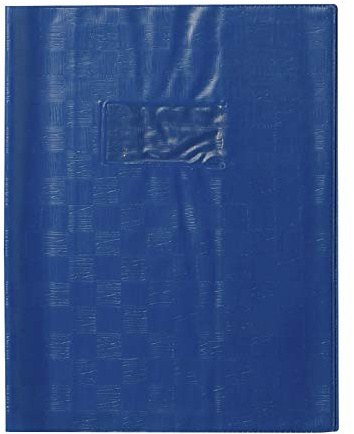 Calligraphe 71102C Heftumschlag - Heftschoner aus PVC 17x22cm Blau