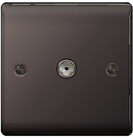Bg Black Nickel Co-Axial Socket 1G