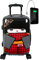 TOKYOTO Kabinentrolley Kinderkoffer Handgepäck Flugzeug für Mädchen Jungen Fans japanischer Kokeshi-Puppen Cartoons Hartschalenkoffer Kabinenkoffer 55x35x20 cm TSA-Schloss USB-Anschluss Japan Doll