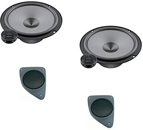Hertz LINEA UNO K165 K 165 KIT ALTOPARLANTI DUE VIE CASSE AUTO 165 mm + supporti casse FIAT Ducato prima del 2006 Anteriore 165 cm