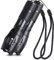 2er Set Stagecaptain TF-1000 LED-Taschenlampe (1000 Lumen, 5 Leuchtmodi, robustes Aluminiumgehäuse, stufenloser Zoom, 150m Reichweite) Schwarz